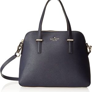 Kate spade cedar street maise handbag, navy blue